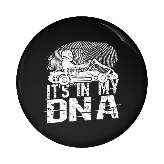 Go Kart Racer Pit Crew Car Racing Karting Pin Buttons