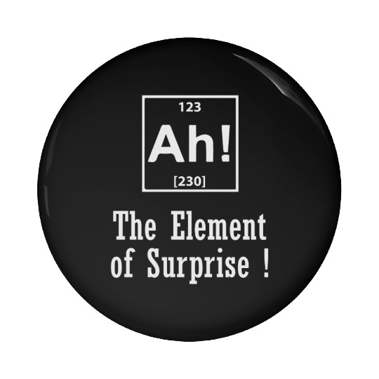 The Element of Surprise Pin Buttons