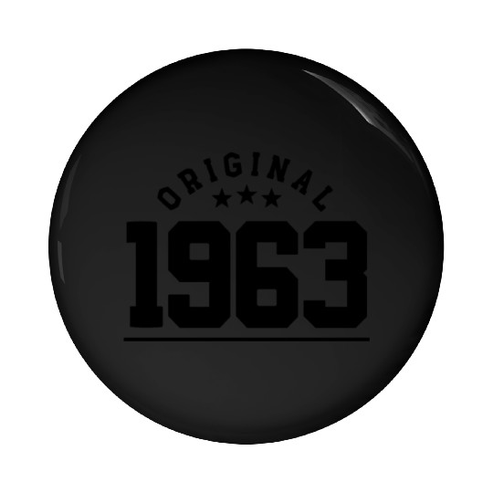 60 Years Vintage 1963 Retro 60th Birthday Pin Buttons