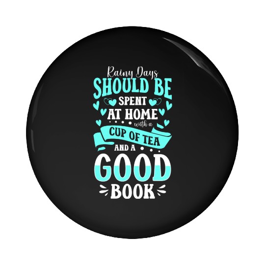 Tea Relaxation Tea Lovers Chamomile Tea Pin Buttons