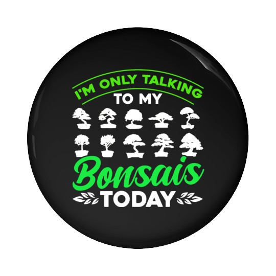 Bonsai Tree Owner Gift Bonsai Tree Gardening Pin Buttons