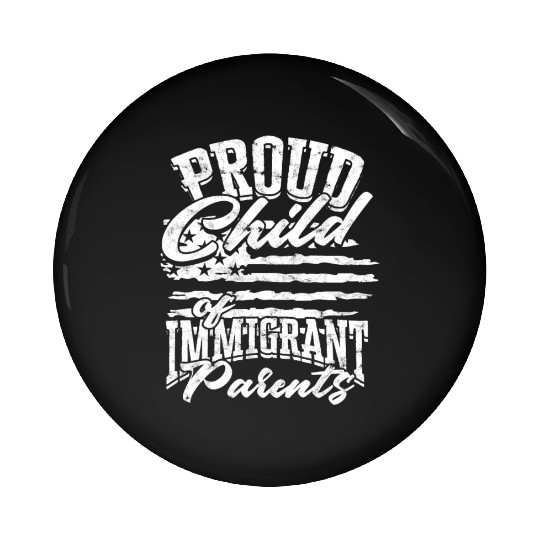 US Immigrant Indigenous USA Immigrants america Pin Buttons