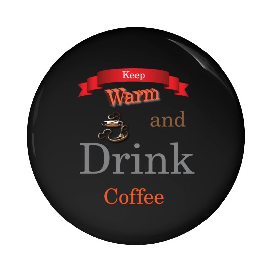 Coffee Pin Buttons