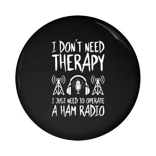Radio Ham Amateur Radio Operator Ham Radio Pin Buttons