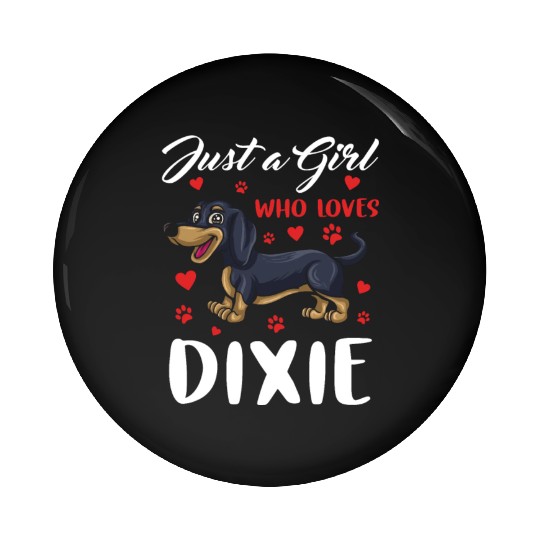 Dachshund Gift Dixie Wiener Doxie Dackel Pin Buttons