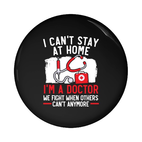 Doctor Hospital Medicine Physician Healthcare Pin Buttons