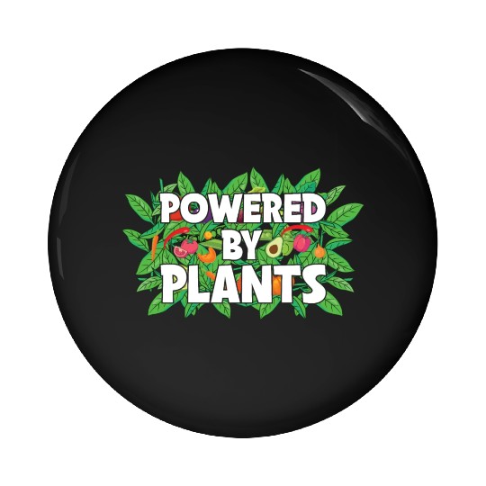 Powered by Plants Pin Buttons