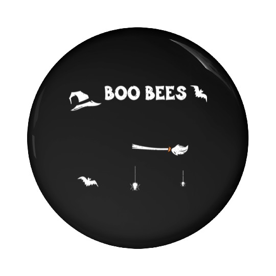 Boo Bees - Halloween Pin Buttons