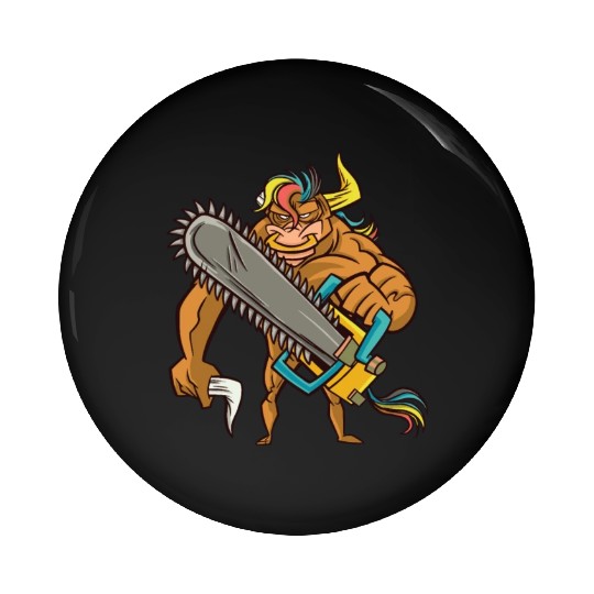 Muscular bull chainsaw Muscular bull chainsaw insp Pin Buttons
