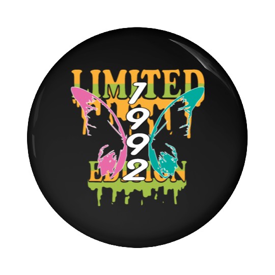 1992 Born Limited Edition Butterfly Gift Pin Buttons