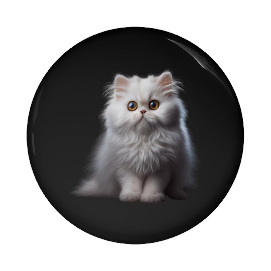 Persian Cat - A Sweet Gift Idea For All Cat Pin Buttons