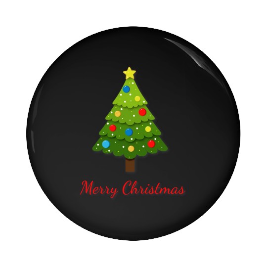 Christmas tree Pin Buttons