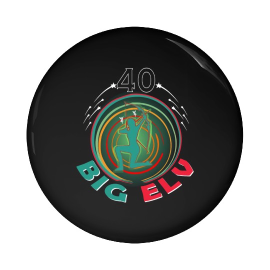 40 years elves birthday fantasy Pin Buttons