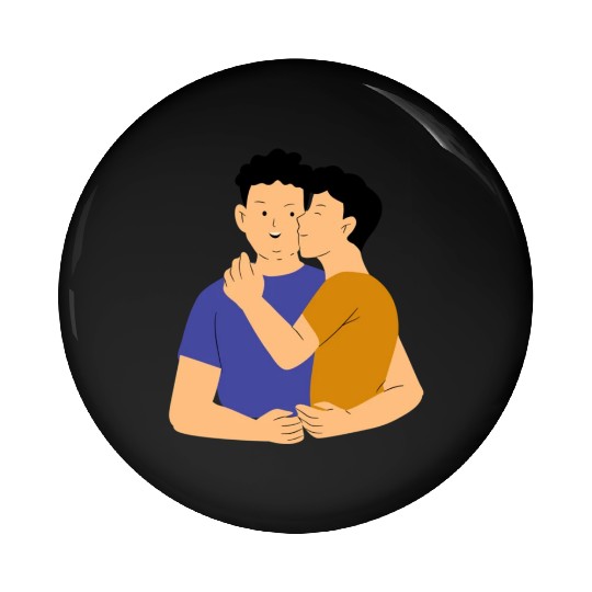 lesbian lgbtq pride valentine day 202 valentines Pin Buttons