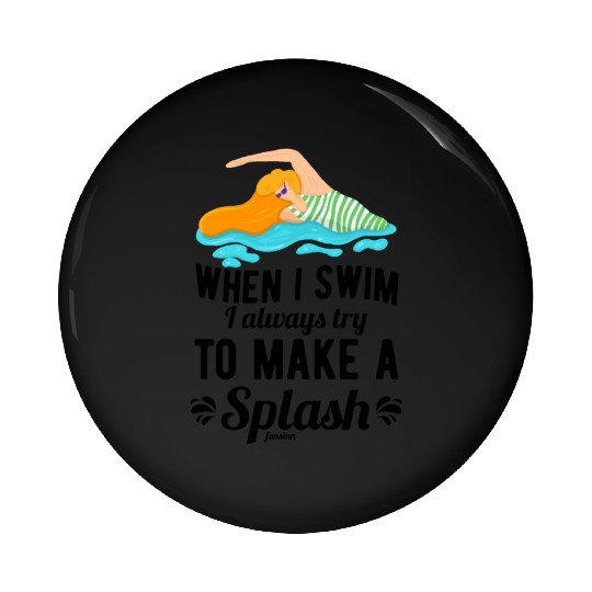 swim Pin Buttons