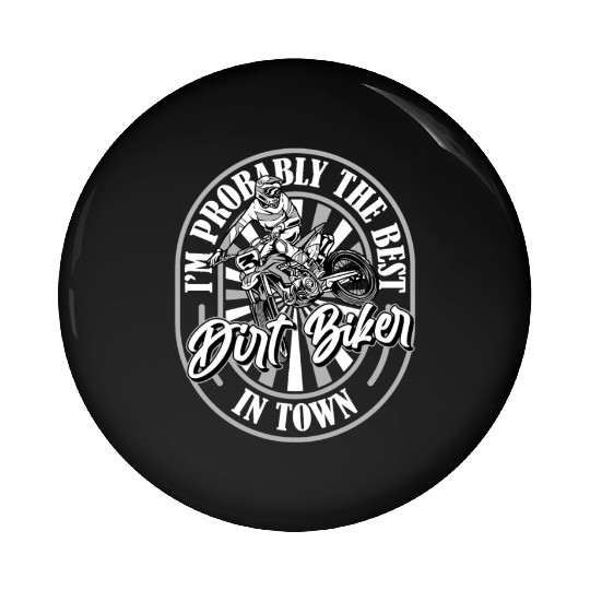 Dirt Bike Mx Motocross Supermoto Funny Pin Buttons