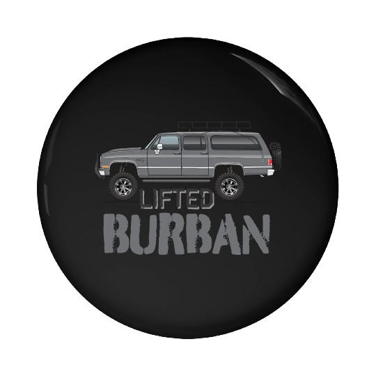 BURBAN Charcoal Pin Buttons