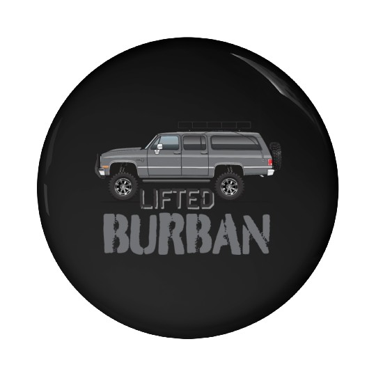BURBAN Charcoal Pin Buttons