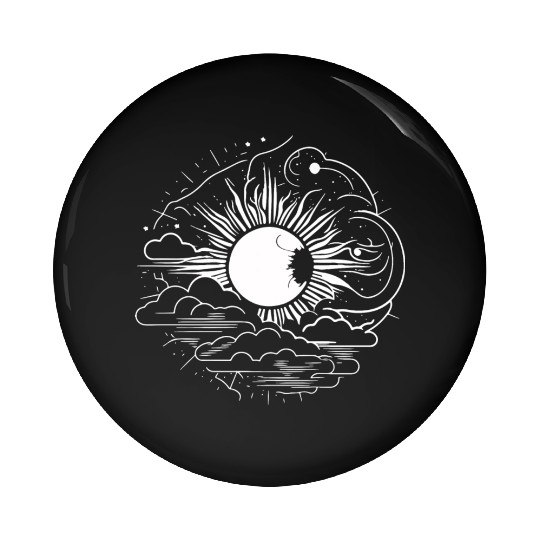 Get Your Astrology Pin Buttons with the sun!
