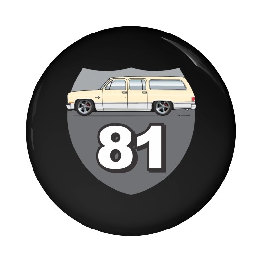 81 Santa Fe Tan Pin Buttons