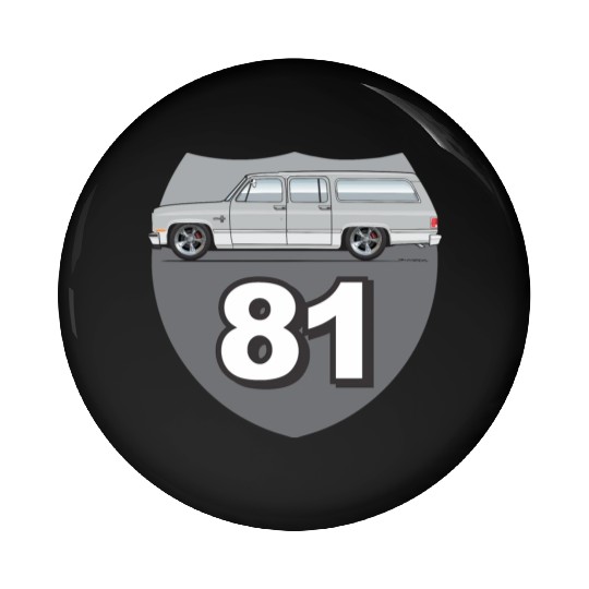 81 Light Silver Pin Buttons