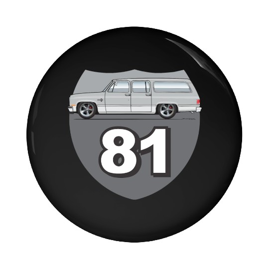 81 Light Silver Pin Buttons