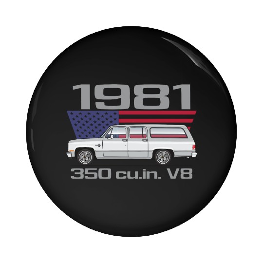 1981 Light Silver Pin Buttons