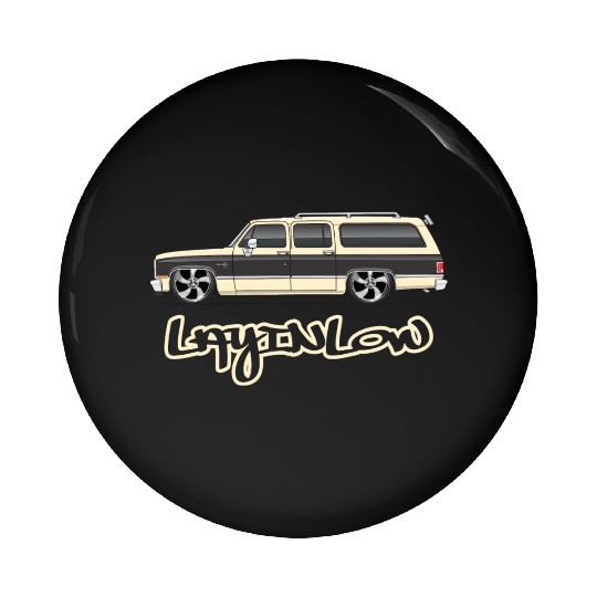 layinlow Santa Fe Tan Pin Buttons