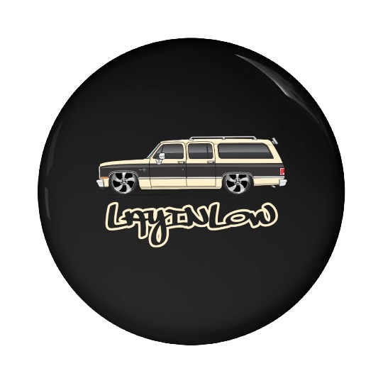 layinlow Santa Fe Tan Pin Buttons