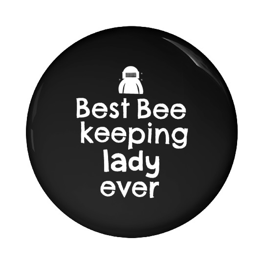 Best bee keeping lady ever Pin Buttons