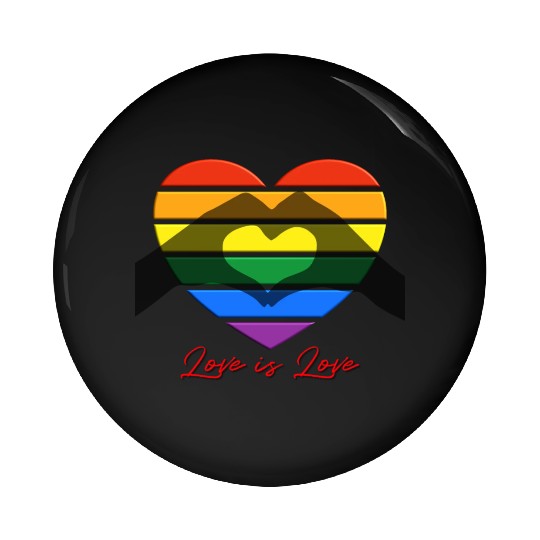 Love is Love Pin Buttons