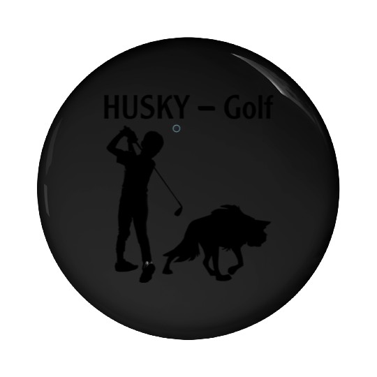 HUSKY-GOLF Pin Buttons