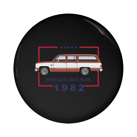 1982 Bronze Pin Buttons