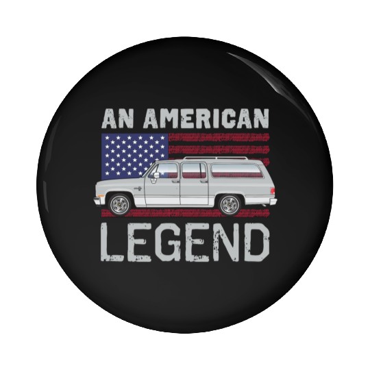 legend Light Silver Pin Buttons