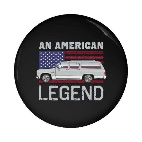 legend Light Silver Pin Buttons