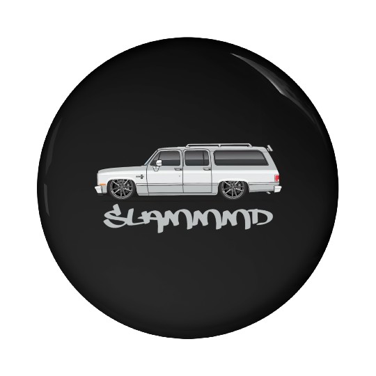 SLAMMMD Light Silver Pin Buttons