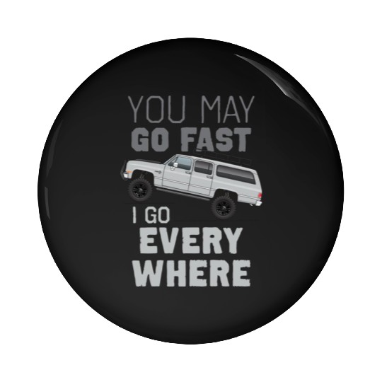 YOU MAY Light Silver Pin Buttons