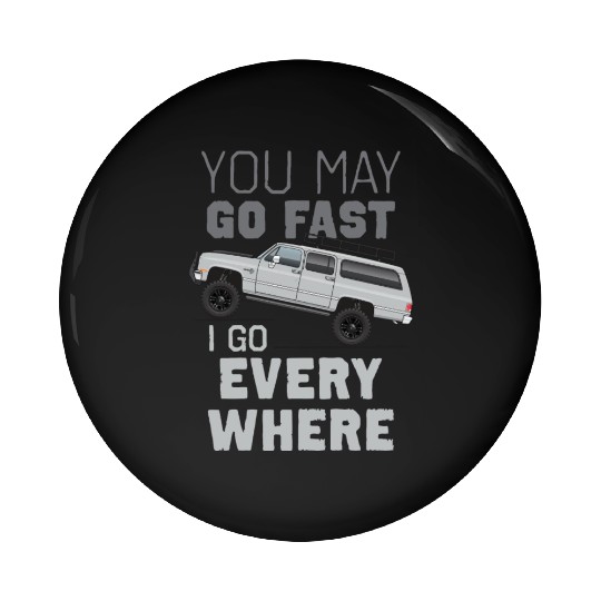 YOU MAY Light Silver Pin Buttons