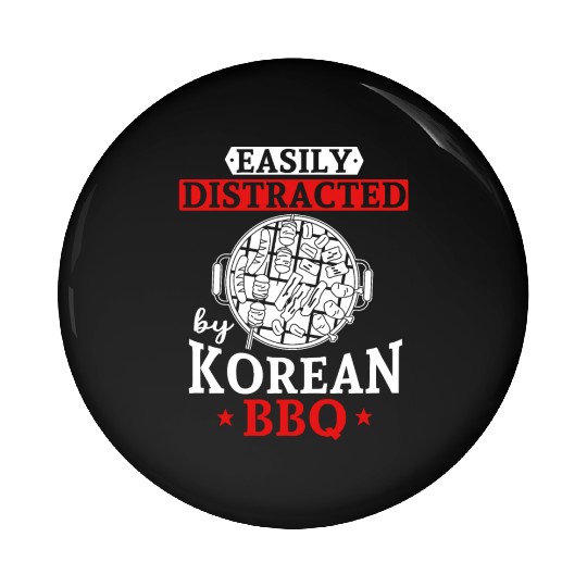 Korean BBQ, Korean Pin Buttons