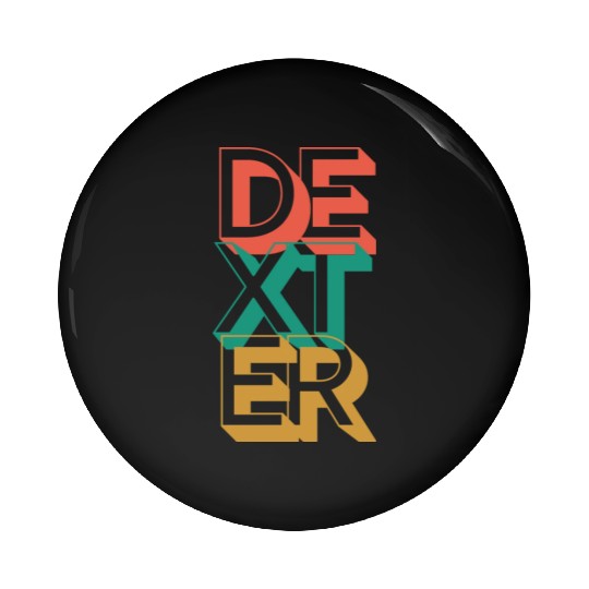 Retro Dexter Pin Buttons