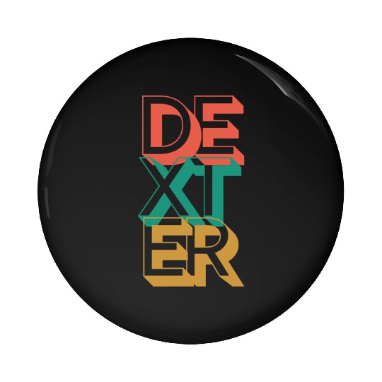 Retro Dexter Pin Buttons