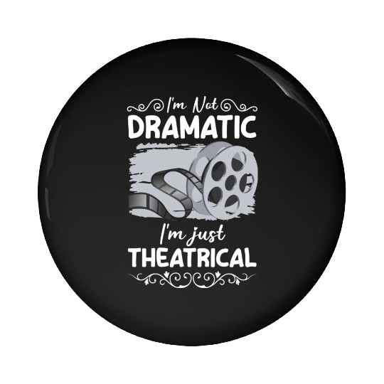 Actress Stage Drama Club Pin Buttons