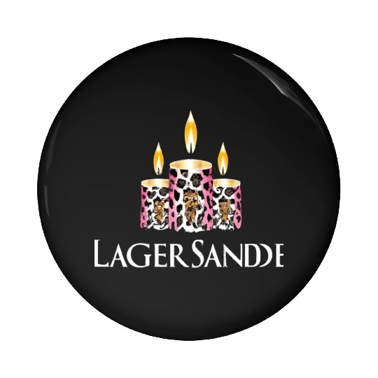 Lion skin candles Pin Buttons