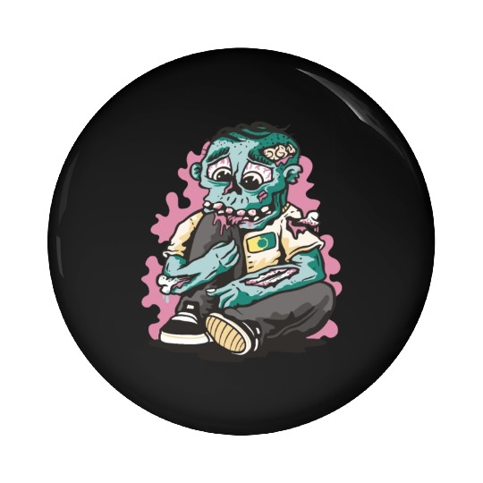 Hungry sad zombie Hungry sad zombie quote inspirat Pin Buttons