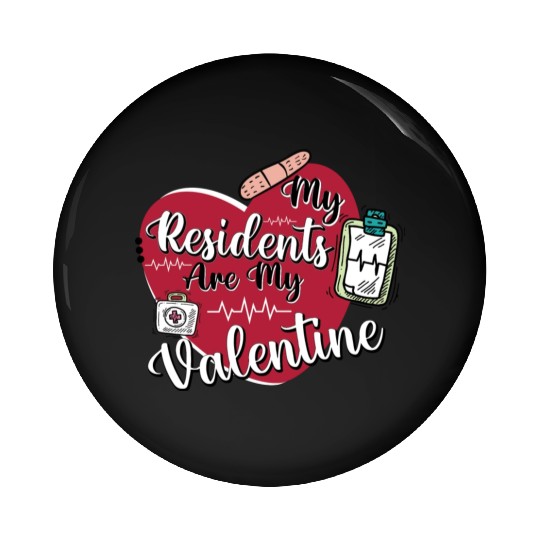 Doctor Valentines day Pin Buttons,