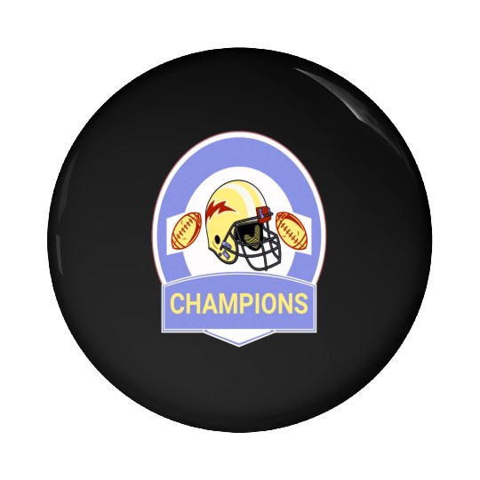 Champions Super Bowl 57 Classic Pin Buttons