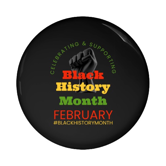 Celebrating Black History with a Fist Pin Buttons