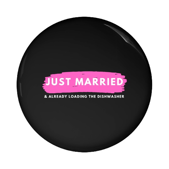 Just Married Pin Buttons