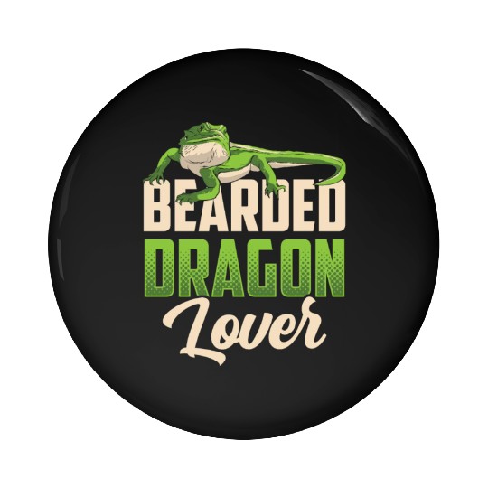 Bearded Dragon Lover Pet Animal Reptile Pin Buttons