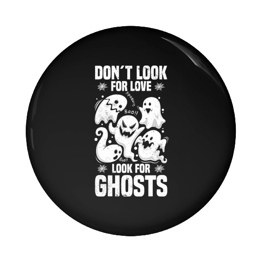 Ghost Hunters | Paranormal Ghost Hunting Gifts Pin Buttons